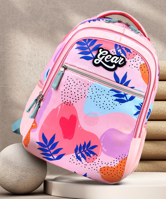 Gear FLORAL BACKPACK 30 L Backpack(Pink)