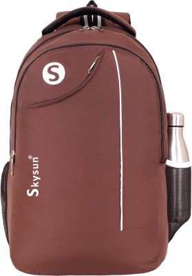 Skysun Stylish For Travel, School And Everyday Use 35 L Laptop Backpack(Brown)