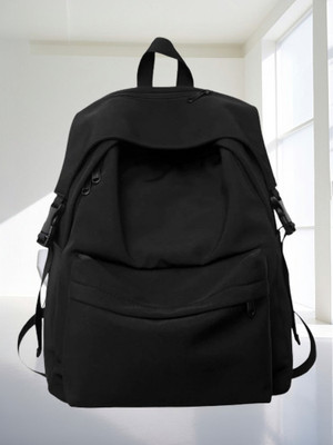 Muchova Lightweight Premium For College Office School Girls 21 L Backpack(Black)