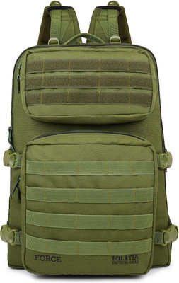 MILITIA BP-FORCE-BLACK 40 L Backpack(Green)