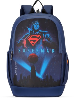 Lavie Sport Superman Survivor 33 L Laptop Backpack(Blue)