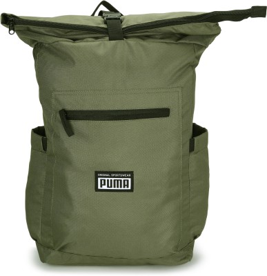 PUMA Rolltop Backpack V2 19.575 L Laptop Backpack(Green)