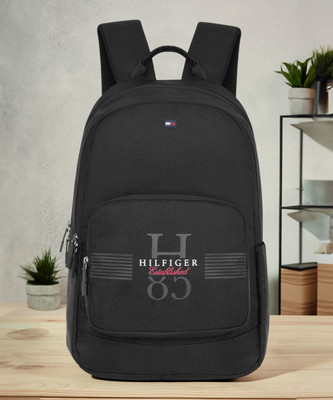 TOMMY HILFIGER Babylon 23 L Laptop Backpack(Black)