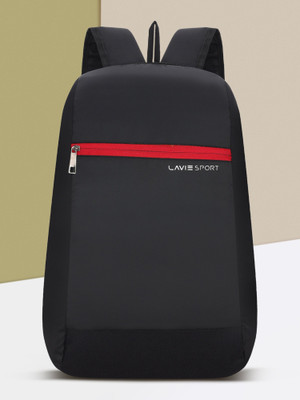 Lavie Sport Sprinter+ Sld Black Daypack 21 L Backpack(Black)