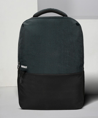 WESLEY black backpack 30 L Laptop Backpack(Black)