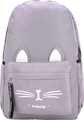 HouseOfCommon Backpack for girls and womens Grey 20 L Backpack(Multicolor)