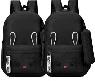 Zenvault Trendy Casual College Backpacks, Designer School/College/Picnic Bag 12 L Backpack(Black)