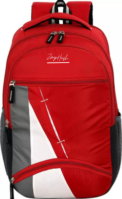 J.S.ENTERPRISES 30 Ltrs Laptop Messenger Bag | Multi-Compartment for Office & Travel Friendly 30 L Laptop Backpack(Red)