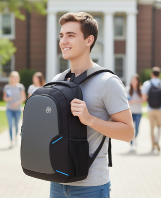 HP X Entry Backpack Light weight Upto 15.6 Inch Laptop Backpack 32 L Laptop Backpack(Black)