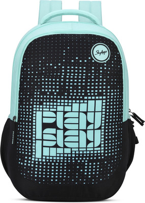 SKYBAGS KLAN PLUS V2 01 SCBP PLAY CYAN BLU BLACK 38 L Backpack(Blue)
