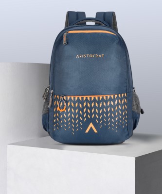 ARISTOCRAT Polyester Bean Navy For Men & Women 30 L Backpack(Blue)