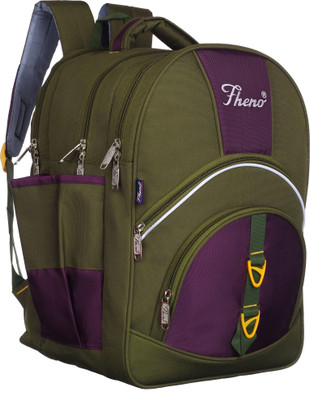 fheno Stylish Waterproof School bag 6th to 10th Class 65 L Backpack 65 L Backpack(Green)