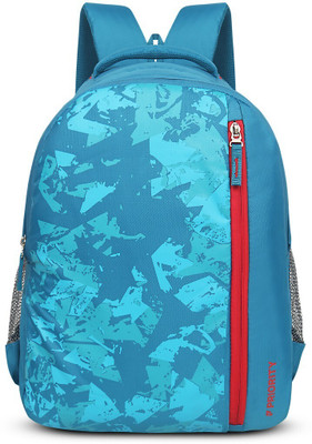 Priority Polyester Spectra 001 Printed College 36 L Backpack(Green)