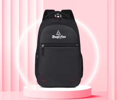Josh 3 Compartment Premium Quality, Office/College/School/Travel Laptop Bag 35 L Laptop Backpack(Black)
