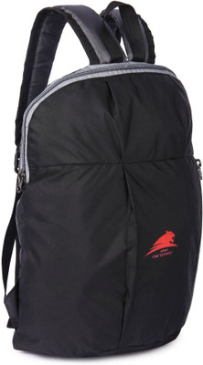 H-Hemes Small Lunch Bag for Daily Use 1 Main Compartment With Front Pocket Mini Backpack 12 L Backpack(Black, Grey)
