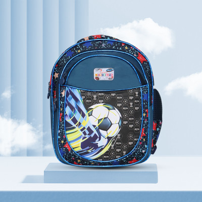 Baby Girl Kids Football Bags | kids bags for boys | school bag for kids nursery BG 1340 30 L Backpack(Blue)