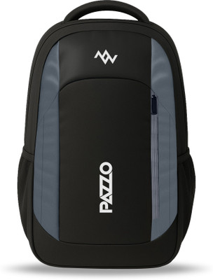 PAZZO Luxur 40 L Laptop Backpack(Black, Grey)