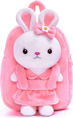 VIKASH New classic pink doll bags smooth and soft design for kids 12 L Backpack(Pink)