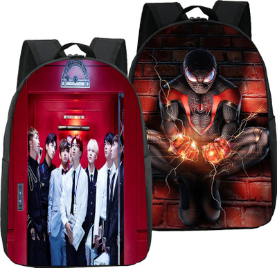khatushyam collection A_DGTL-03+-SPIDER-5-COMBO_abc 30 L Backpack(Multicolor)