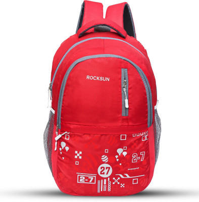 rocksun 35L Laptop Backpack For Men & Women Attractive Stylish & Waterproof Backpack 35 L Laptop Backpack(Red)