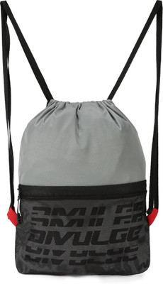 divulge GREY NETTED DRAWS ACCENT_11 18 L Backpack(Blue)