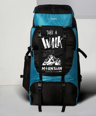 HOLME'S Laptop Backpack UNISEX Water Proof Mountain RucksackHiking/Trekking/Camping Bag 60 L Laptop Backpack(Blue, Grey)