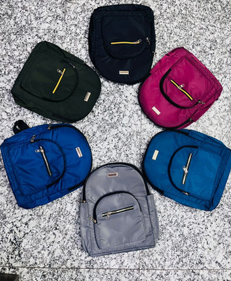 WAHIDSTAR KING Unko ladies bag 15 L Backpack(Brown, Maroon, Blue, Black, Red, Pink, Purple)