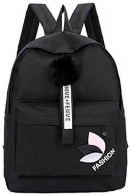 Flamebird black fashion6_11 20 L Backpack(Black)