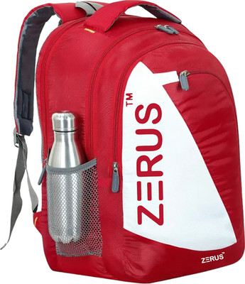 ZERUS School Bag & Backpack Durable Stylish and Functional For Boys & Girls 32 L Backpack(Red)