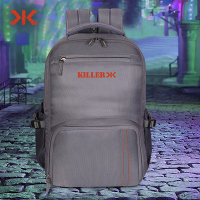 KILLER SPILTY ARC STYLISH LAPTOP BAGPACK WITH RAIIN COVER 40 L Laptop Backpack(Blue)