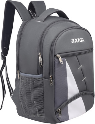 Axion Medium 30 L Laptop Backpack School College Casual Bag for Men Women Waterproof 30 L Laptop Backpack(Grey)
