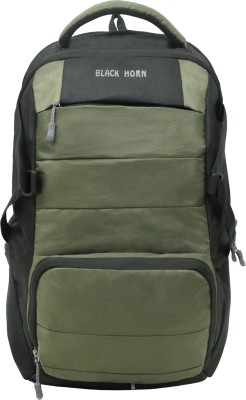 BLACK HORN Travel Laptop Backpack, Buisness Anti Theft Slim Durable BackPack 28 L Backpack(Green)