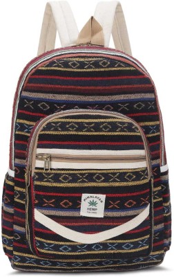 Mahaveer Collection Collage And School Backpack Multi Print 15 L Backpack(Multicolor)