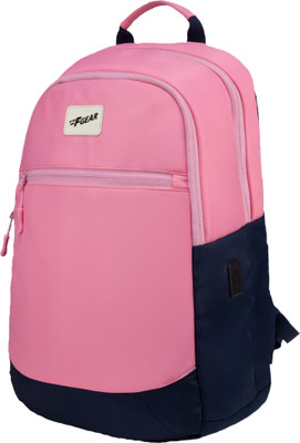 F Gear Balanzo Pink With USB 16 L Laptop Backpack(Pink)