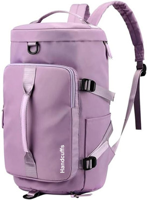 HANDCUFFS Duffle Bags Rucksack Backpacks Luggage Bag 5 L Backpack(Purple)