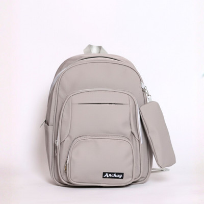 Anchay Haze Waterproof Polyester Backpack 14 L Backpack(Grey)