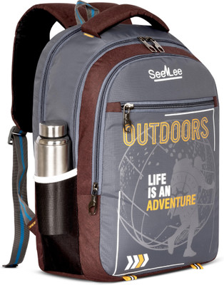 SeeNLee UrbanWave 25L – Lightweight Performance Backpack 25 L Backpack(Black)