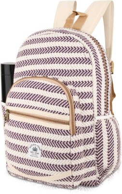 Mahaveer Collection Collage And School Backpack Alphabet Print Backpack 15 L Backpack(Red, White)