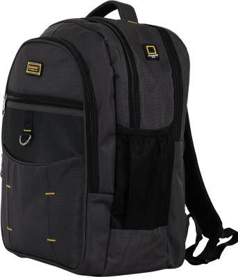 Fantastic Bags black coloured laptop/Multipurpose 32 L Laptop Backpack(Grey)