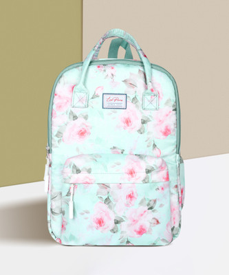 LINO PERROS Women's Pacman Light Blue Backpack 23 L Laptop Backpack(Blue)