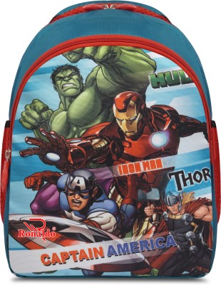 Ronaldo School Bag The Avengers Bag Daypack Casual Bag for Kids Children Boys And Girls 20 L Backpack(Blue)