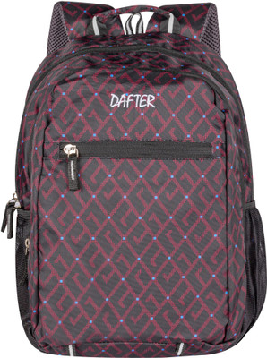 dafter Casual unisex Backpack With many Compartments, Bottle Pocket, and Padded Back 15 L Backpack(Maroon)