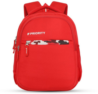Priority 14 Inch Minion 004 Red School 20 L Backpack(Red)