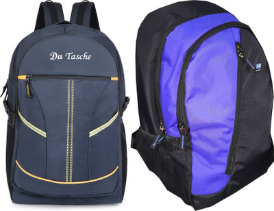 Da Tasche CHAIN 45L BLUE 45 L Laptop Backpack(Blue, Multicolor)