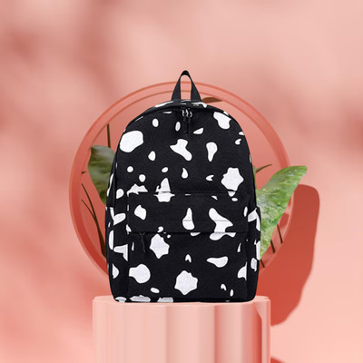 Mahaveer Collection MH-FK-STYLIS-6 15 L Backpack(Black, White)