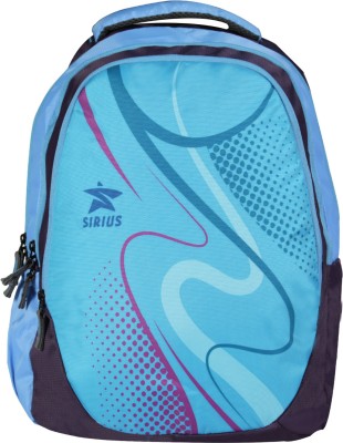 smily kiddos SIRIUS HIGHSCHOOL V4 PURPLE AND LIGHTBLUE 25 L Backpack(Blue)