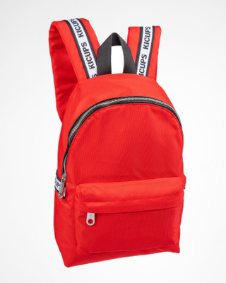 Kicups Tiny Trek Red | Bold Mini Kids Backpack | Easy to Carry for Boys & Girls 25 L Backpack(Red)