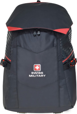 SWISS MILITARY Dazzler Unique Canopy Design, Quick Access Pockets Multi-Utility Backpack 26 L Backpack(Black)