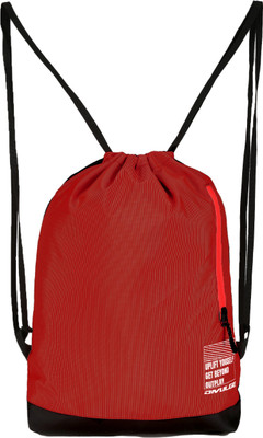 divulge CANNON RED DRAWSTRINGG_10 19 L Backpack(Red)