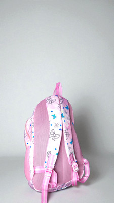 DK TRADER Backpack03 23 L Backpack(Pink)